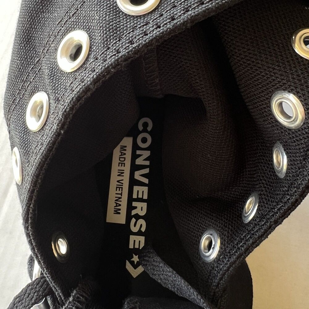New Chuck Taylor All Star XX-Hi Knee High Converse Boots Womens 8 Straps Buckles - Picture 6 of 13